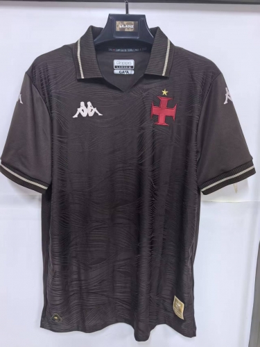 2025/26 CR Vasco da Gama 2nd Away Black Thailand Soccer Jersey AAA-1116/908
