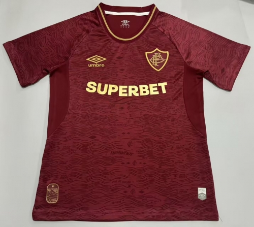 2025/26 Fluminense FC 2nd Away Red Thailand Soccer Jersey AAA-908