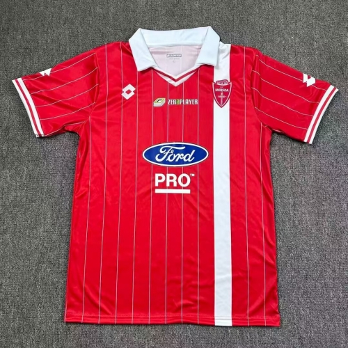 2025/26 Monza Home Red Thailand Soccer Jersey AAA-417