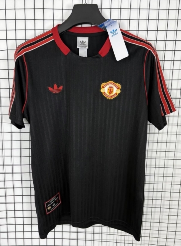 2025/26 Retro Manchester United Black Thailand Soccer Jersey AAA-510/23