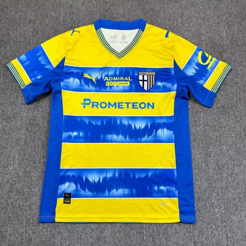 2025/26 Parma Calcio 1913 Home Blue & Yellow Thailand Soccer Jersey AAA-417