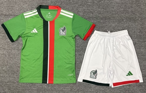 Kids 2025/26 Special version Mexico Green Kids/Youth Soccer Uniform-522