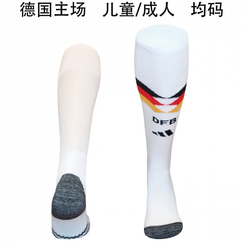 2026/27 Germany Home White Youth/Adult Thailand Soccer Socks