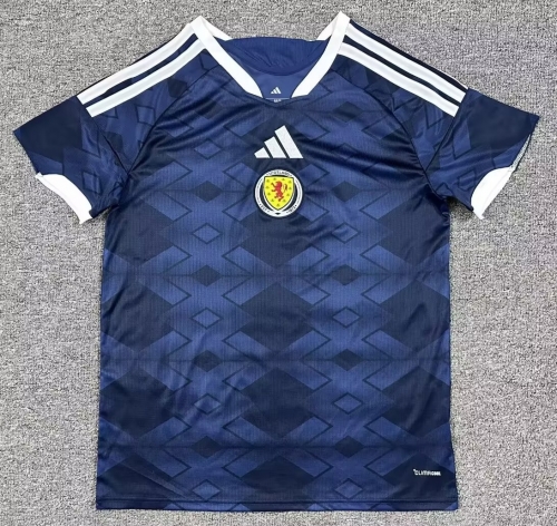 2025/26 Scotland Home Royal Blue Thailand Soccer Jersey AAA-320/416/705