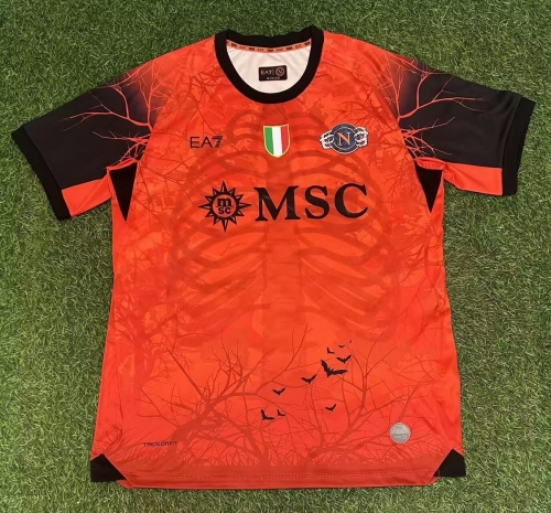 2025/26 Halloween Napoli Red Thailand Soccer Jersey AAA-416