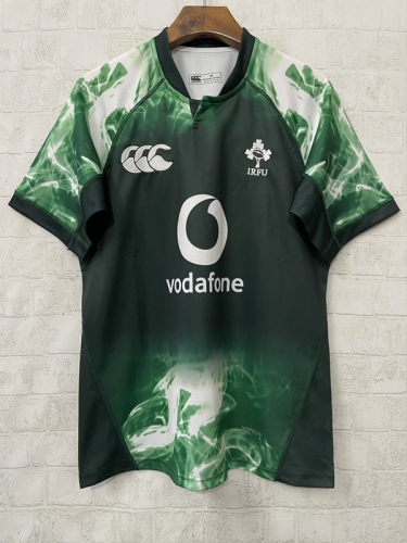 2025/26 Ireland Black & Green Thailand Rugby Shirts-805