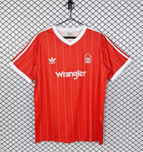 82-84 Retro Version Nottingham Forest Home Red Thailand Soccer Jersey AAA-503