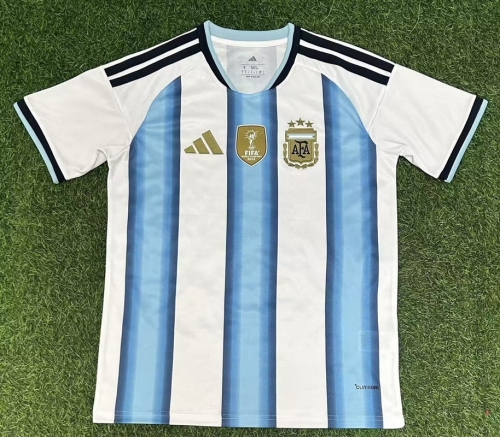 2025/26 Argentina Home Blue & White Thailand Soccer Jersey AAA-416/320