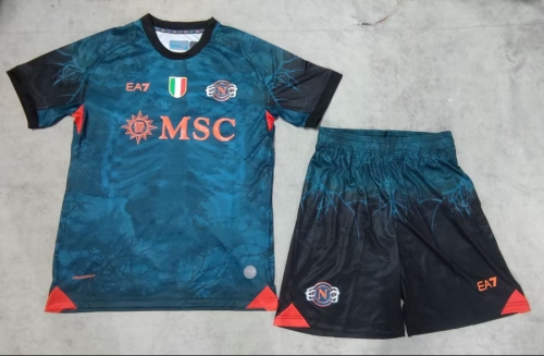 2025-26 Xmas Version Napoli Light Blue Thailand Soccer Uniform-315