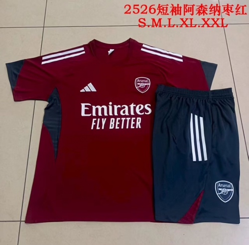 2025/26 Arsenal Red Soccer Tracksuit Uniform-815