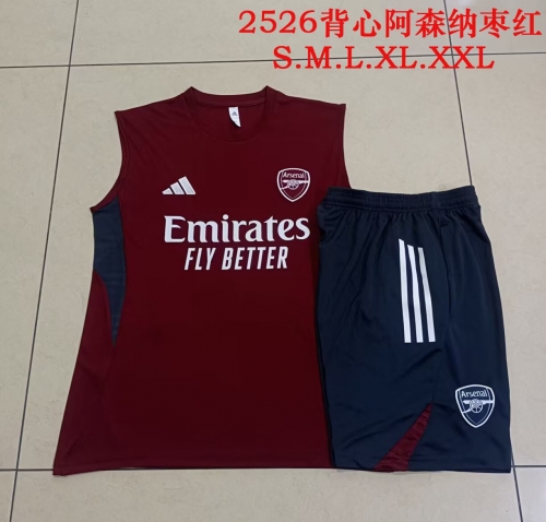2025/26 Arsenal Red Soccer Vest Set-815