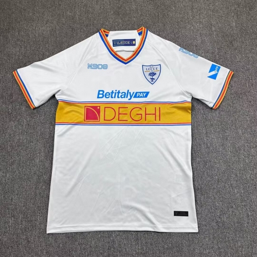 2025/26 US Lecce Away White Thailand Soccer Jersey AAA-417