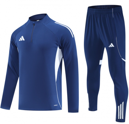 Kids Addia 2025/26 Royal Blue Tracksuit Uniform-GDP