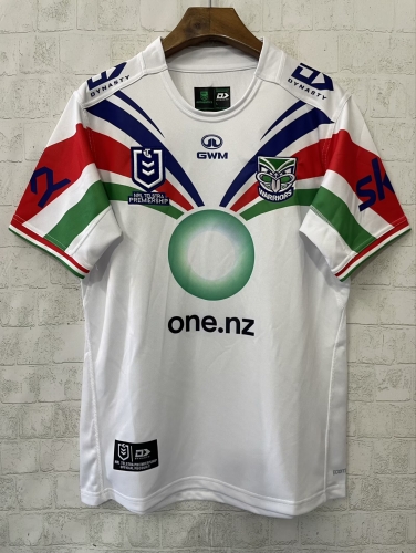 2026 Warriors Away White Rugby Shirts-805