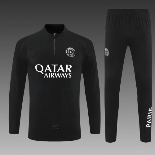 Player Version 2025/26 Paris SG Black Thailand Soccer Uniform-801