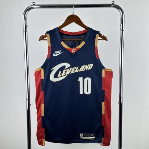 2026 Season Retro Version Cleveland Cavaliers NBA Royal Blue #10 Jersey-311