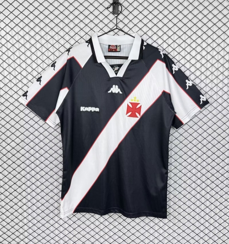 1997 Retro Version CR Vasco da Gama Home Black Thailand Soccer Jersey AAA-503
