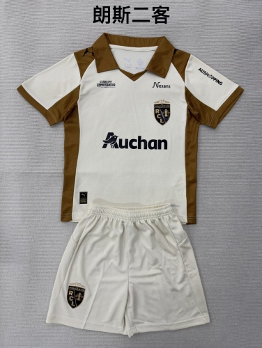Kids 2025/26 Lens 2ng Away Yellow Kids/Youth Soccer Uniform-208