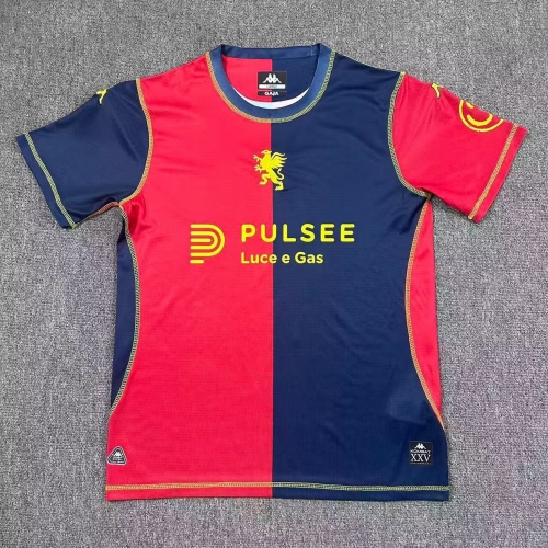 2025/26 Genoa 3nd Away Red & Black Thailand Soccer Jersey-417