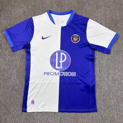 2025/26 Toulouse FC Home Blue & White Thailand Soccer Jersey AAA-417