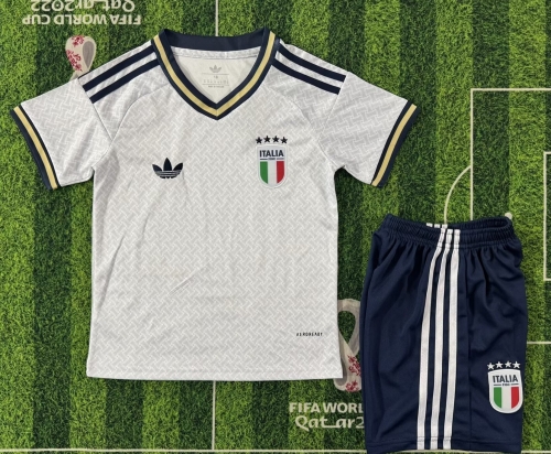 Kids 2026/27 Italy Away White Kids/Youth Soccer Uniform-522/507