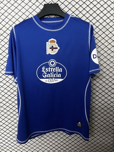 2025/26 Special Version Deportivo La Coruña Blue Thailand Soccer Jersey AAA-95