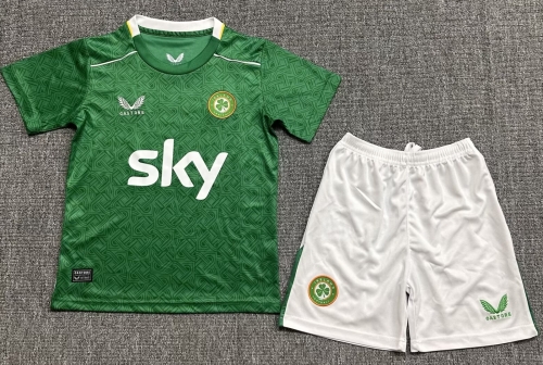2024 Ireland Home Green Kids/Youth Thailand Soccer Uniform-522