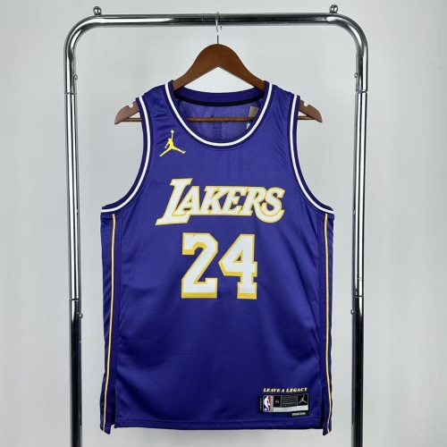 2026 Season Feiren Limited Version Los Angeles Lakers NBA Purple Blue #24 Jersey-311
