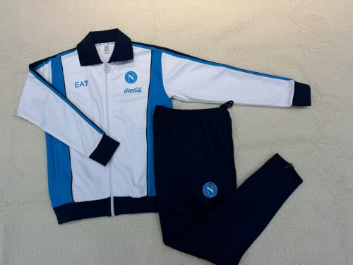 2026/27 Napoli White Soccer Jacket Uniform-LH