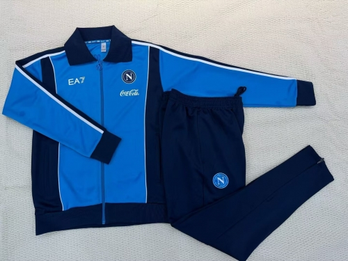 2026/27 Napoli Blue Soccer Jacket Uniform-LH