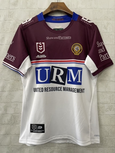 2026 Manly-Warringah Sea Eagles Home Red & White Thailand Rugby Shirts-805