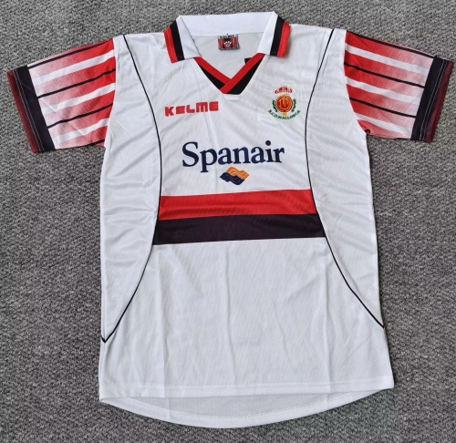 97/99 Retro Version RCD Mallorca Away White Thailand Soccer Jerseys AAA-301