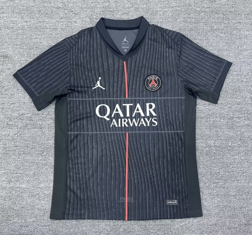 2025-2026 Paris SG 3nd Away Black Thailand Soccer Jersey AAA-510/47/705