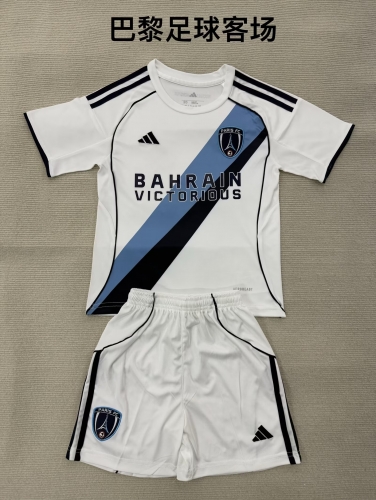 2025/26 Paris FC Away White Soccer Uniform-208