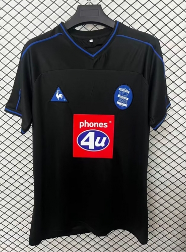 02/03 Retro Version Birmingham City Away Black Soccer Jersey AAA-95