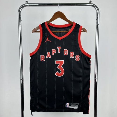 23 Season Feiren Limited Version NBA Toronto Raptors Black #3 Jersey-311