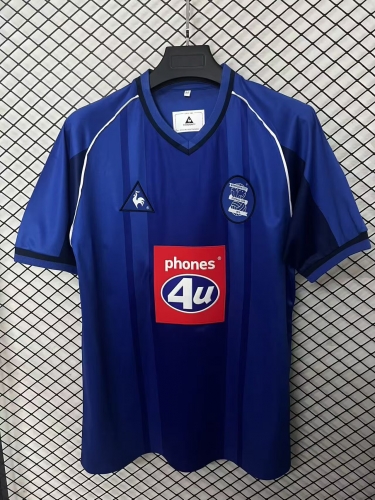 02/03 Retro Version Birmingham City Home Blue Soccer Jersey AAA-95