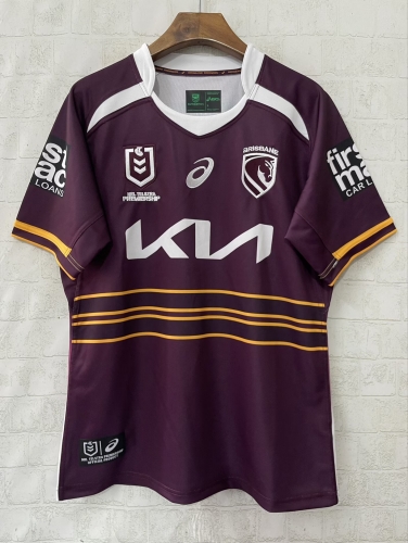 2026 Mustang Home Red Thailand Rugby Training Shirts-805