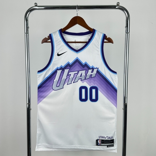 2026 Season NBA Utah Jazz White #00 Jersey-311