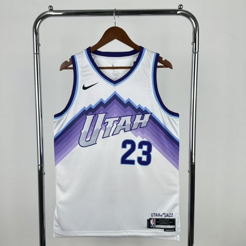 2026 Season NBA Utah Jazz White #23 Jersey-311