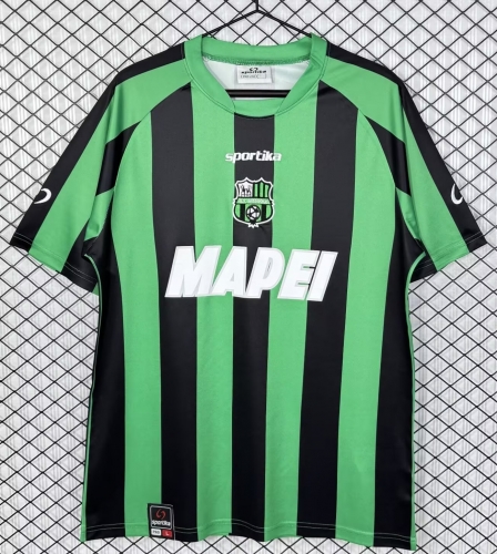12/13 Retro Version US Sassuolo Calcio Home Black & Green Thailand Soccer Jersey AAA-503