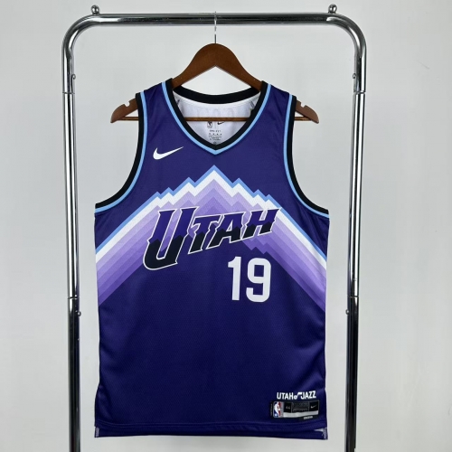 2026 Season NBA Utah Jazz Purple #19 Jersey-311