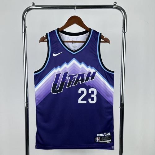 2026 Season NBA Utah Jazz Purple #23 Jersey-311