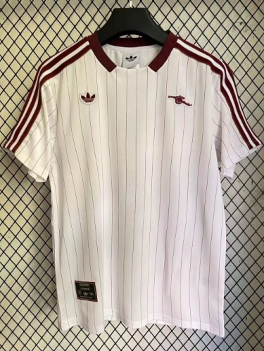2025/26 Retro Arsenal White Thailand Soccer Jersey AAA-23