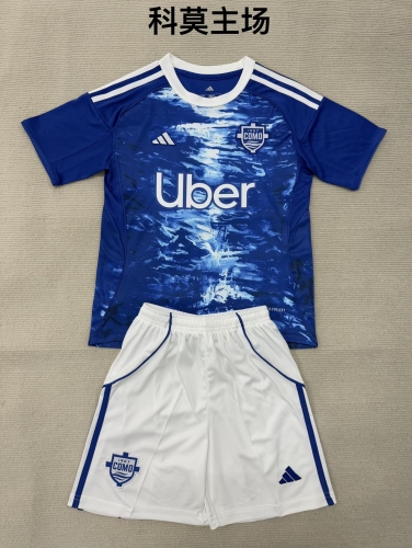 2025/26 Como 1907 Home Blue Soccer Uniform-208