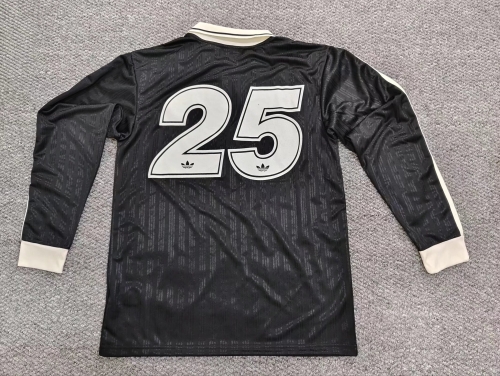 2026/27 Oasis Black #25 LS Thailand Soccer Jersey AAA-301/312