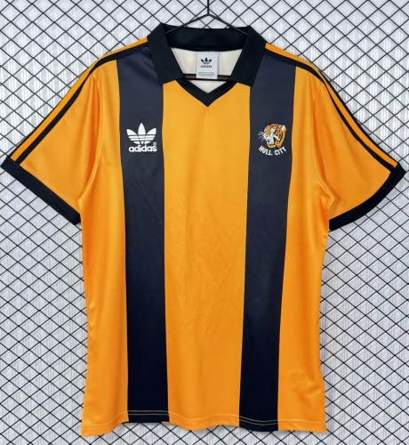 81/82 Retro Version Hull City Home Orange Thailand Soccer Jersey AAA-503
