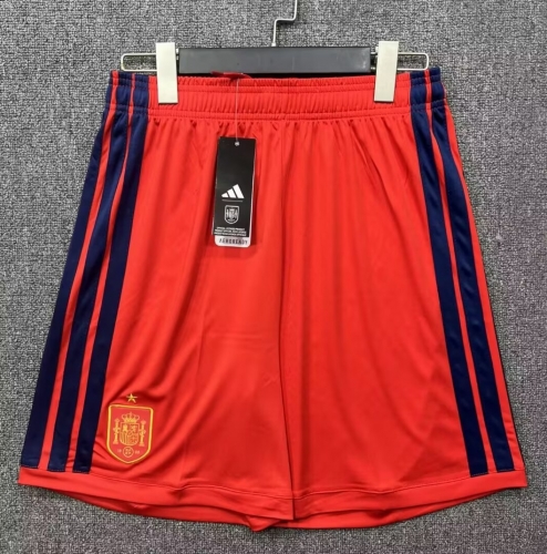 2026/27 Spain Home Red Thailand Soccer Shorts-315