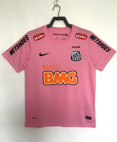12/13 Retro Version Santos FC Pink Thailand Soccer Jersey AAA-312/811