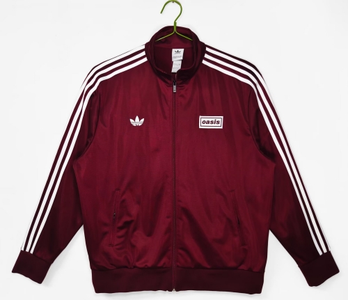 2026 Oasis Red Soccer Jacket Top-710